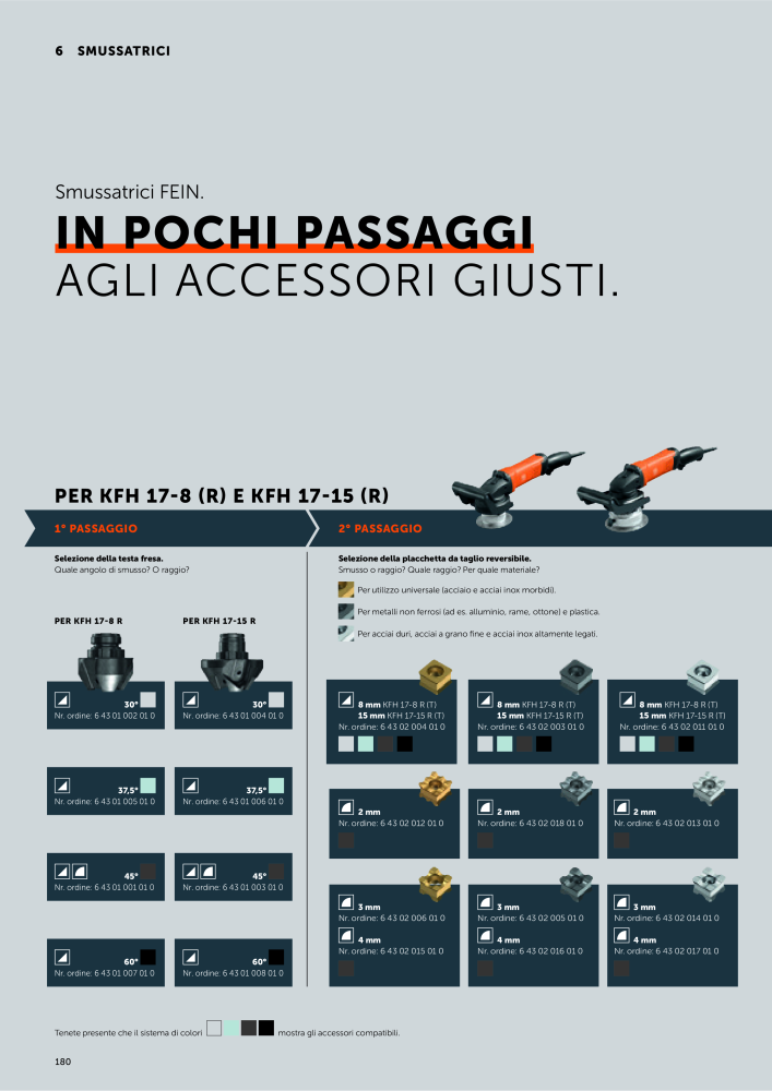 FEIN Catalogo Utensili elettrici NO.: 19896 - Page 182