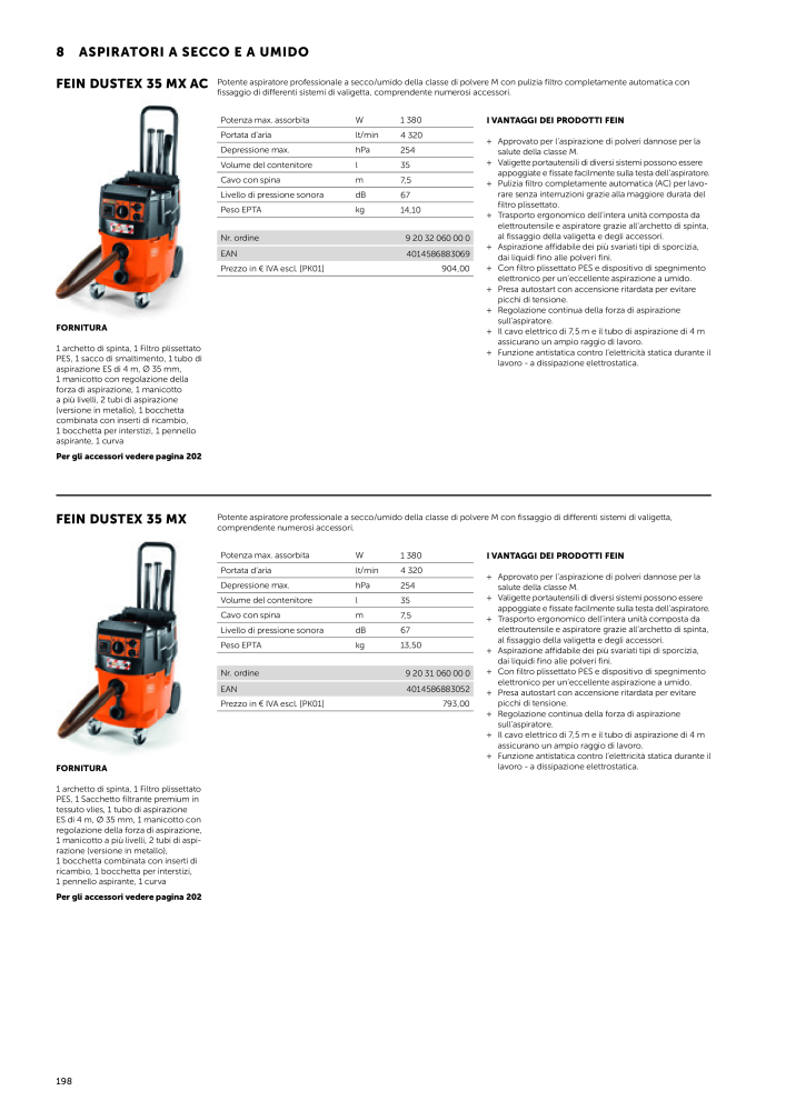 FEIN Catalogo Utensili elettrici NR.: 19896 - Seite 200