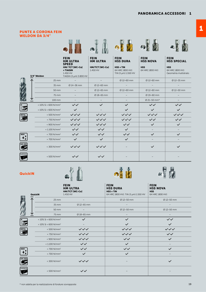 FEIN Catalogo Utensili elettrici Nº: 19896 - Página 21