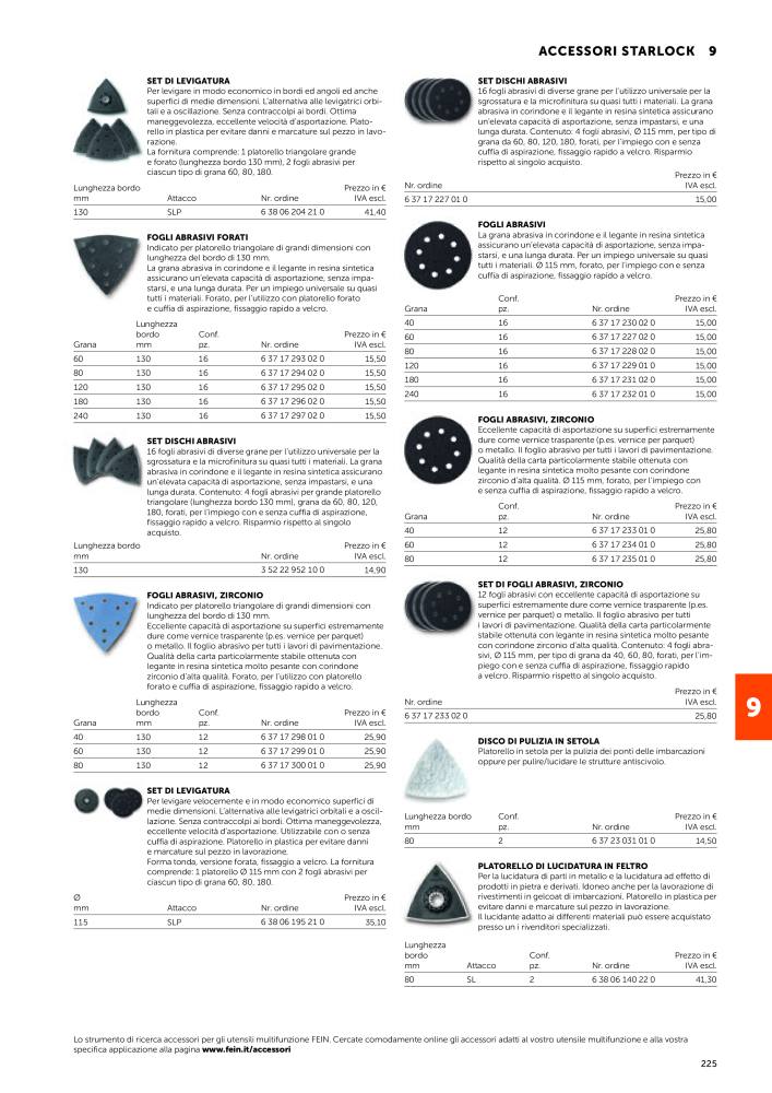 FEIN Catalogo Utensili elettrici NEJ.: 19896 - Sida 227