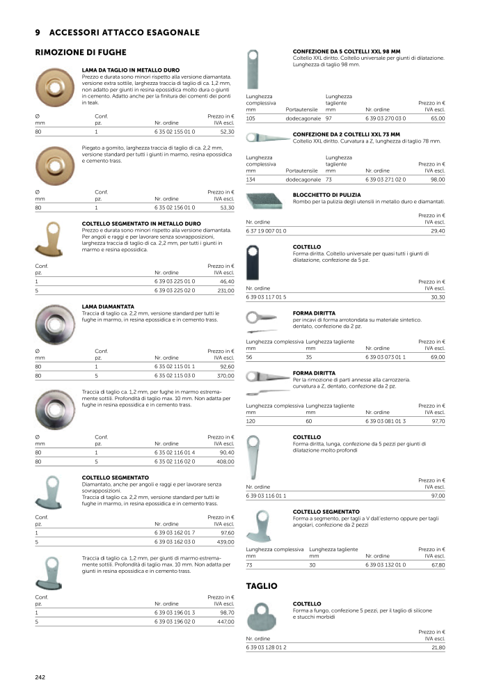 FEIN Catalogo Utensili elettrici NR.: 19896 - Seite 244