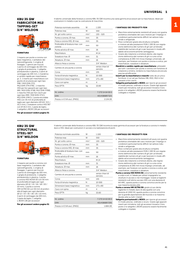 FEIN Catalogo Utensili elettrici NR.: 19896 - Seite 43