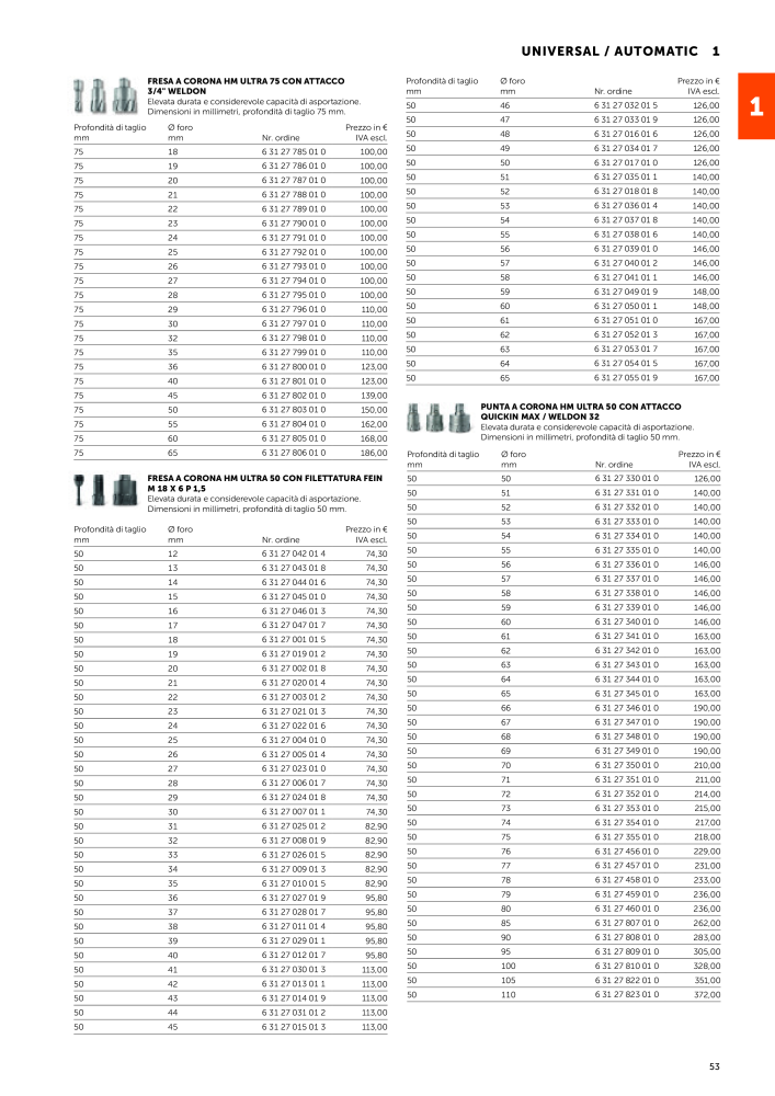 FEIN Catalogo Utensili elettrici Nº: 19896 - Página 55