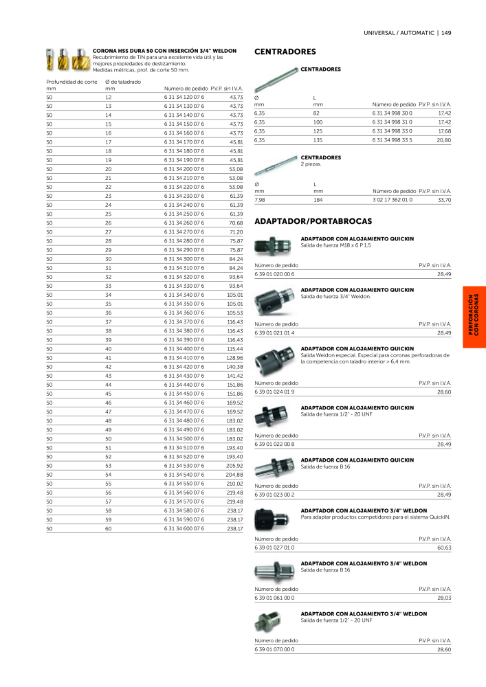 FEIN Catálogo Ferramentas elétricas Č. 19902 - Strana 151