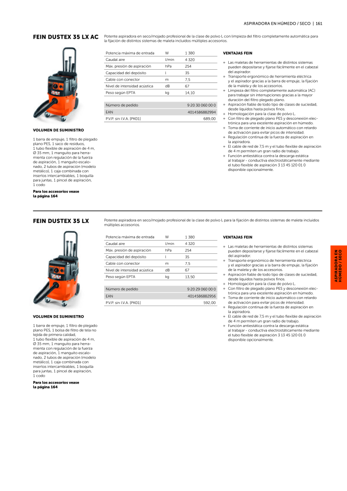 FEIN Catálogo Ferramentas elétricas NR.: 19902 - Pagina 163
