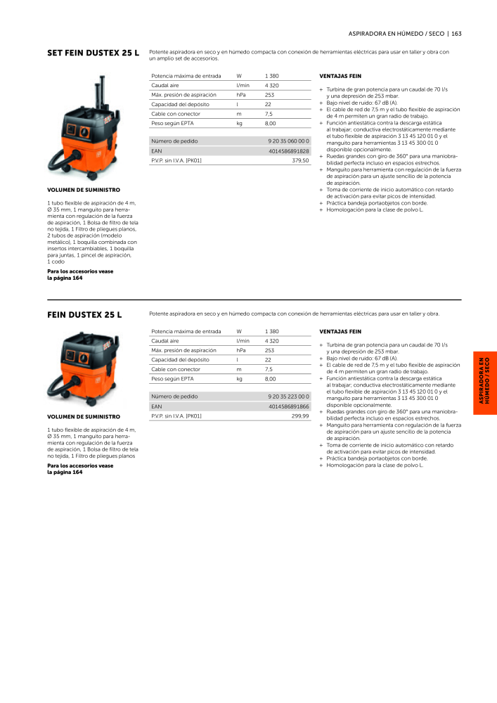 FEIN Catálogo Ferramentas elétricas NR.: 19902 - Side 165