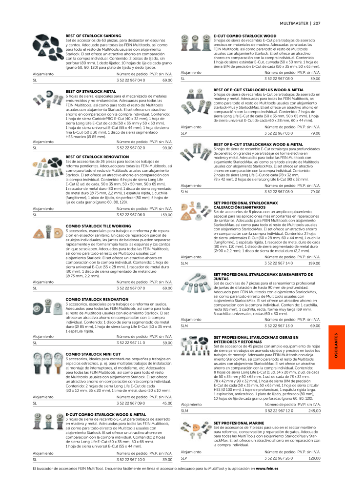 FEIN Catálogo Ferramentas elétricas Nº: 19902 - Página 209