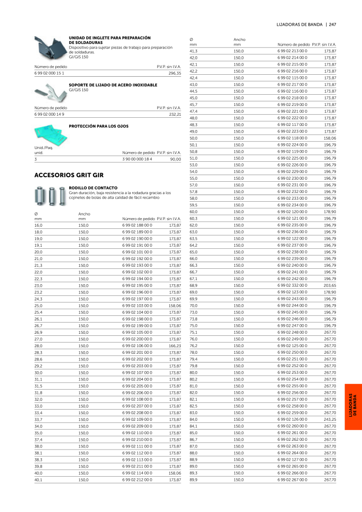 FEIN Catálogo Ferramentas elétricas Nº: 19902 - Página 249