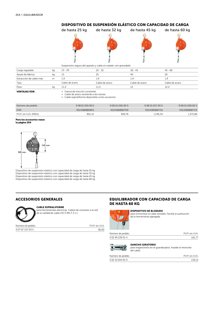 FEIN Catálogo Ferramentas elétricas NEJ.: 19902 - Sida 256