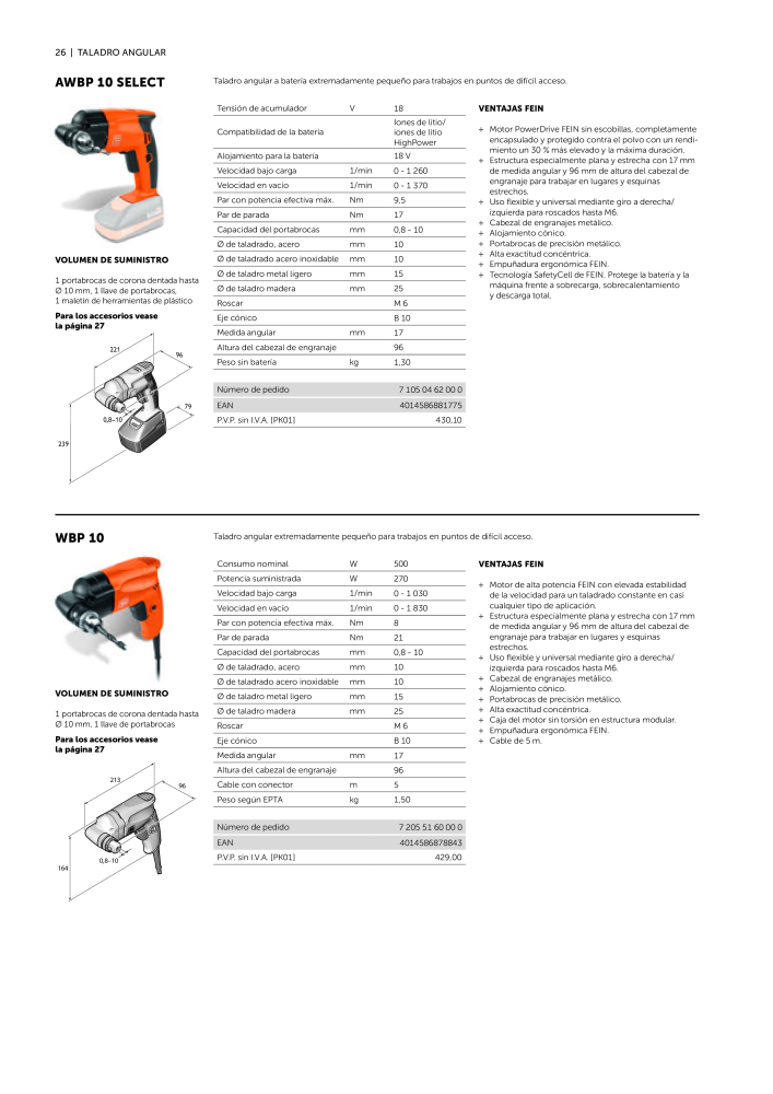 FEIN Catálogo Ferramentas elétricas NR.: 19902 - Pagina 28
