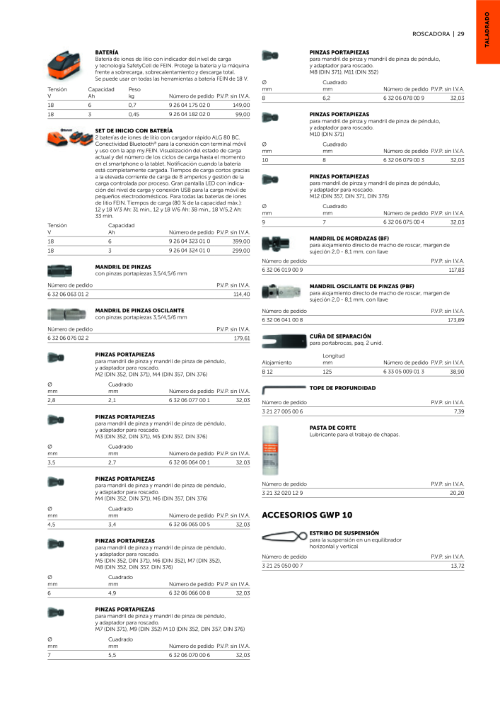 FEIN Catálogo Ferramentas elétricas Nº: 19902 - Página 31