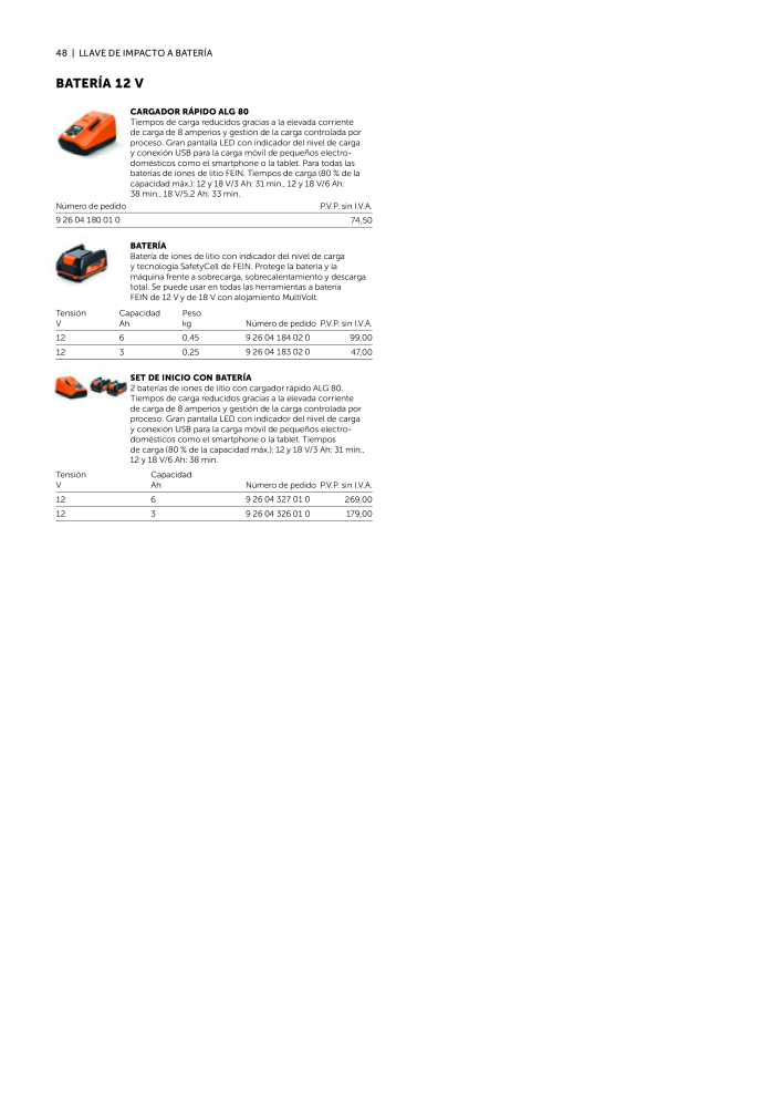 FEIN Catálogo Ferramentas elétricas Nº: 19902 - Página 50