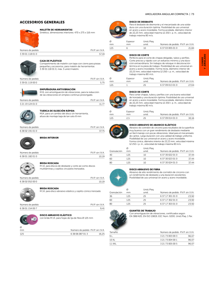 FEIN Catálogo Ferramentas elétricas Nº: 19902 - Página 75