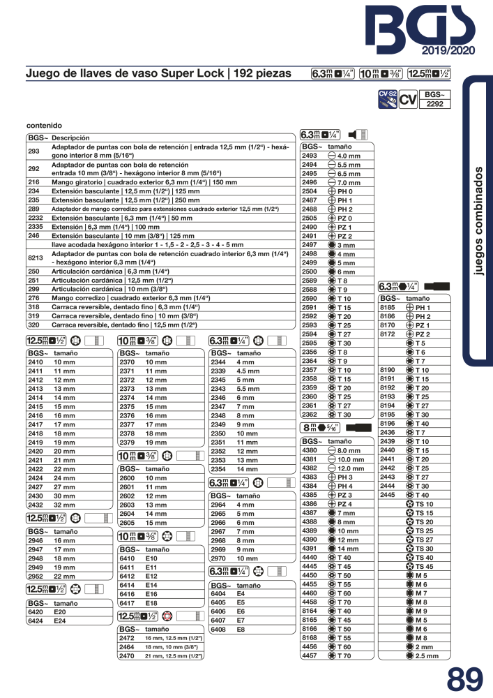 BGS technic catalogo principal NR.: 19906 - Seite 110