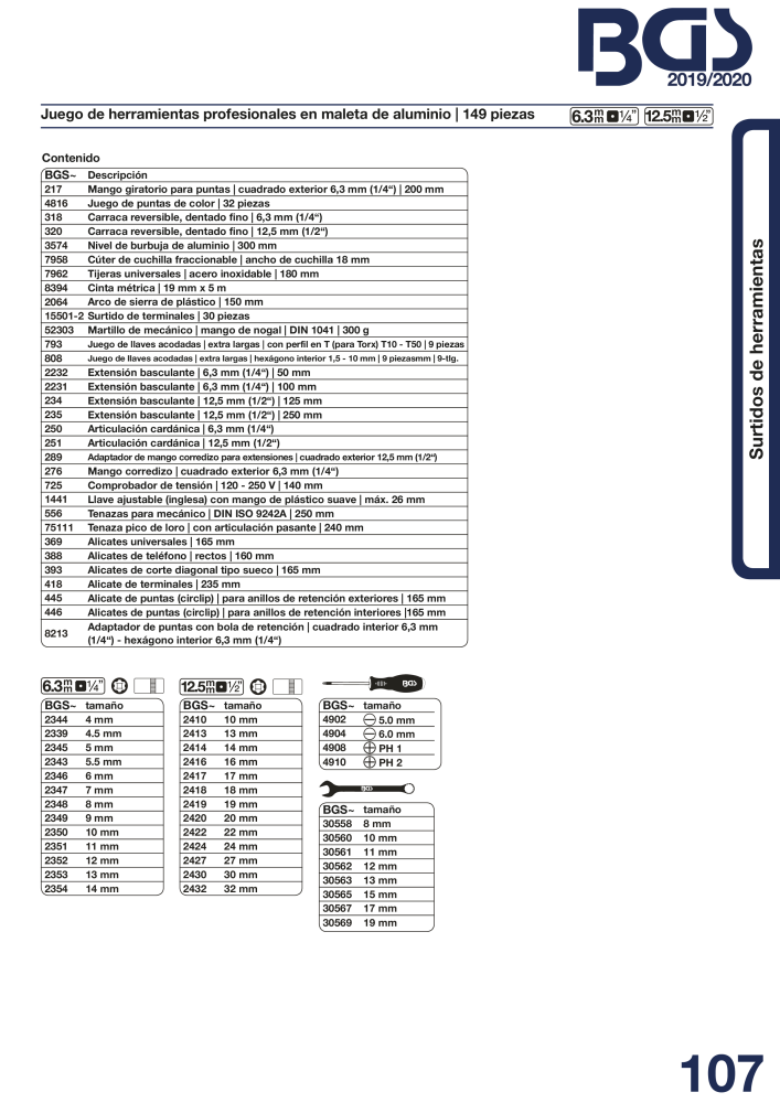 BGS technic catalogo principal NO.: 19906 - Page 128