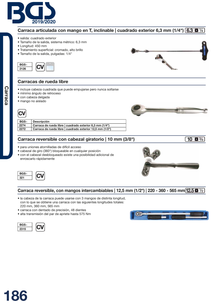 BGS technic catalogo principal NO.: 19906 - Page 207