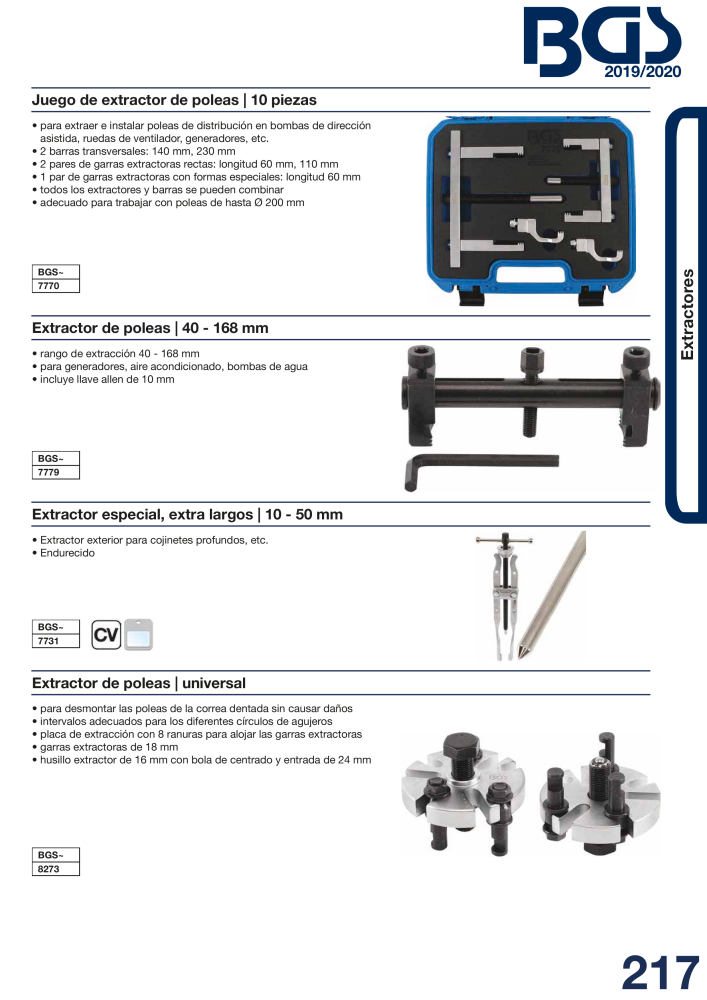 BGS technic catalogo principal NO.: 19906 - Page 238