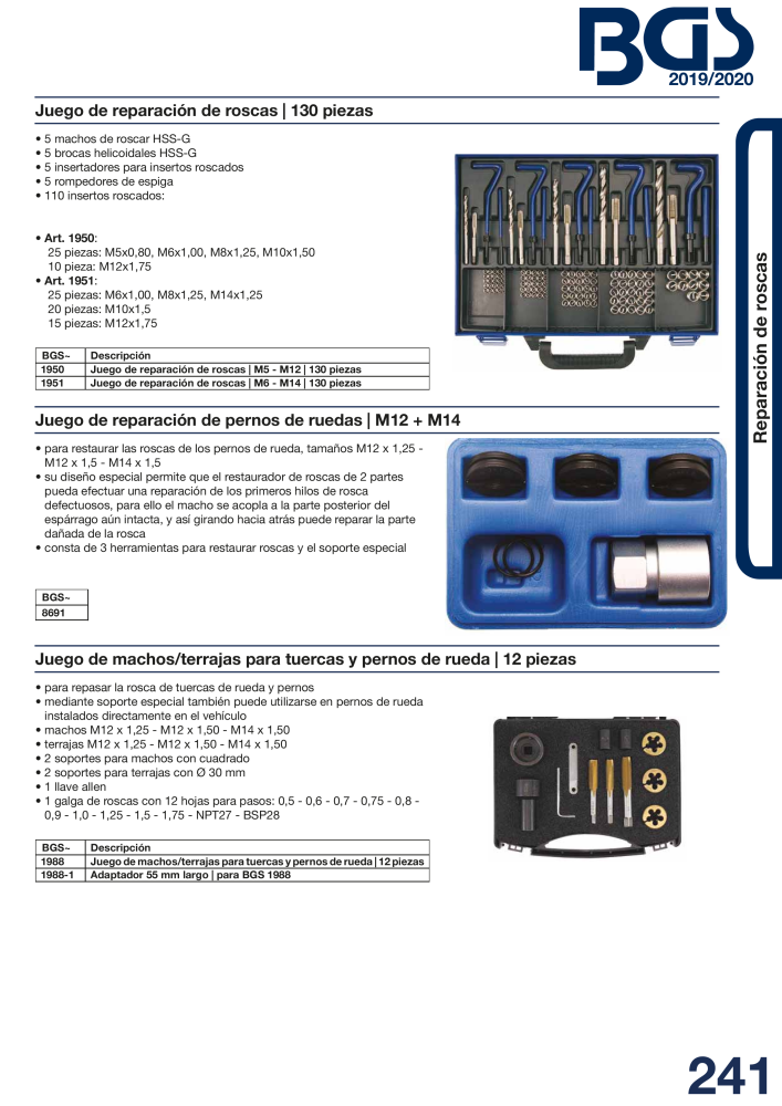 BGS technic catalogo principal Nb. : 19906 - Page 262