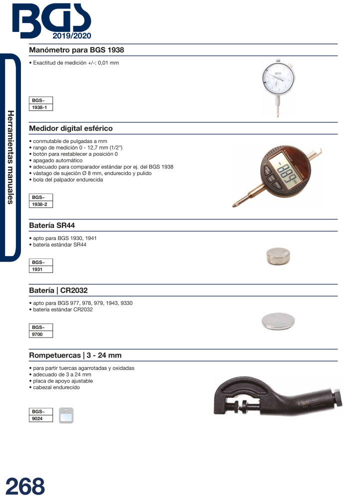 BGS technic catalogo principal NO.: 19906 - Page 289