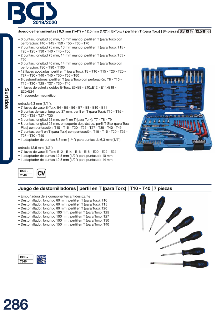 BGS technic catalogo principal NO.: 19906 - Page 307