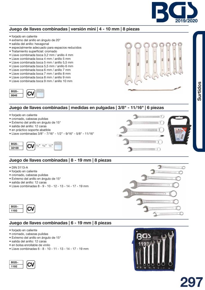 BGS technic catalogo principal NO.: 19906 - Page 318