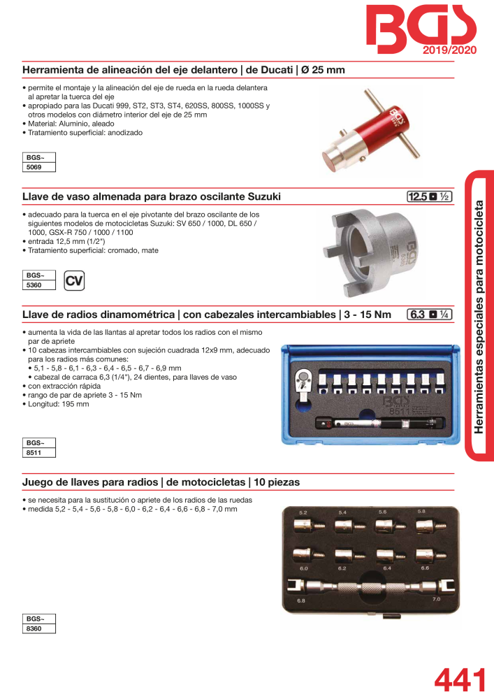 BGS technic catalogo principal NO.: 19906 - Page 462