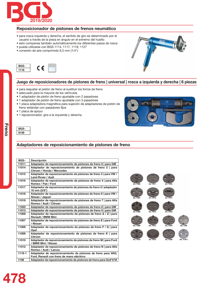 BGS technic catalogo principal Nb. : 19906 - Page 499