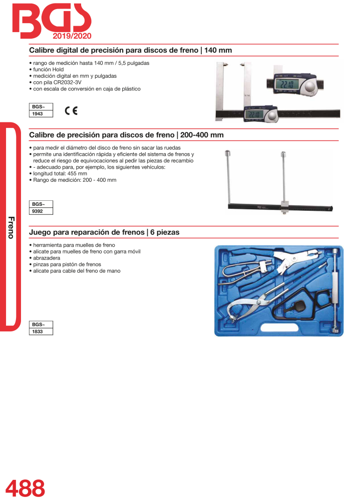 BGS technic catalogo principal NO.: 19906 - Page 509