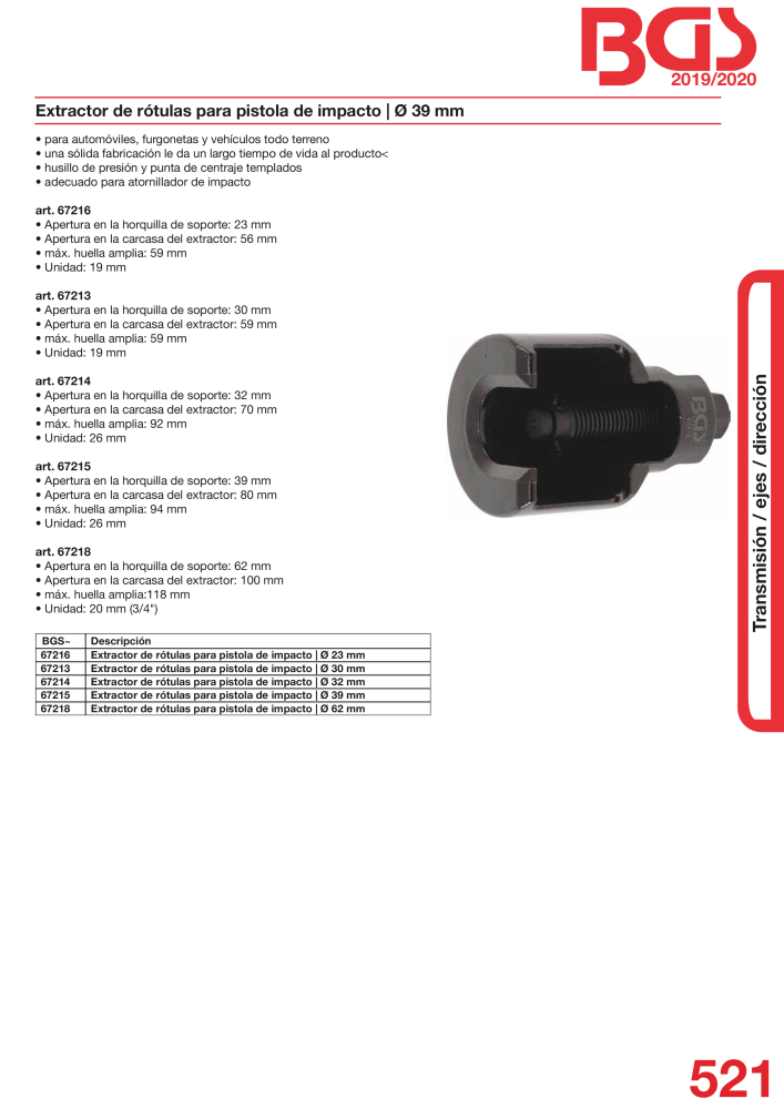 BGS technic catalogo principal Nb. : 19906 - Page 542