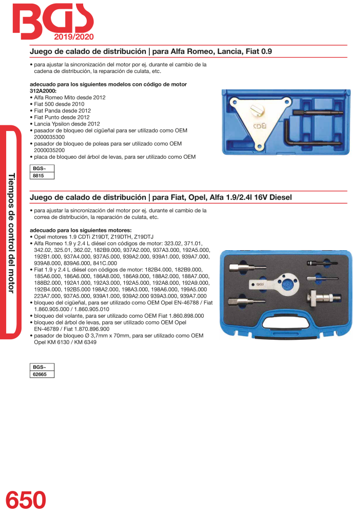 BGS technic catalogo principal NO.: 19906 - Page 671