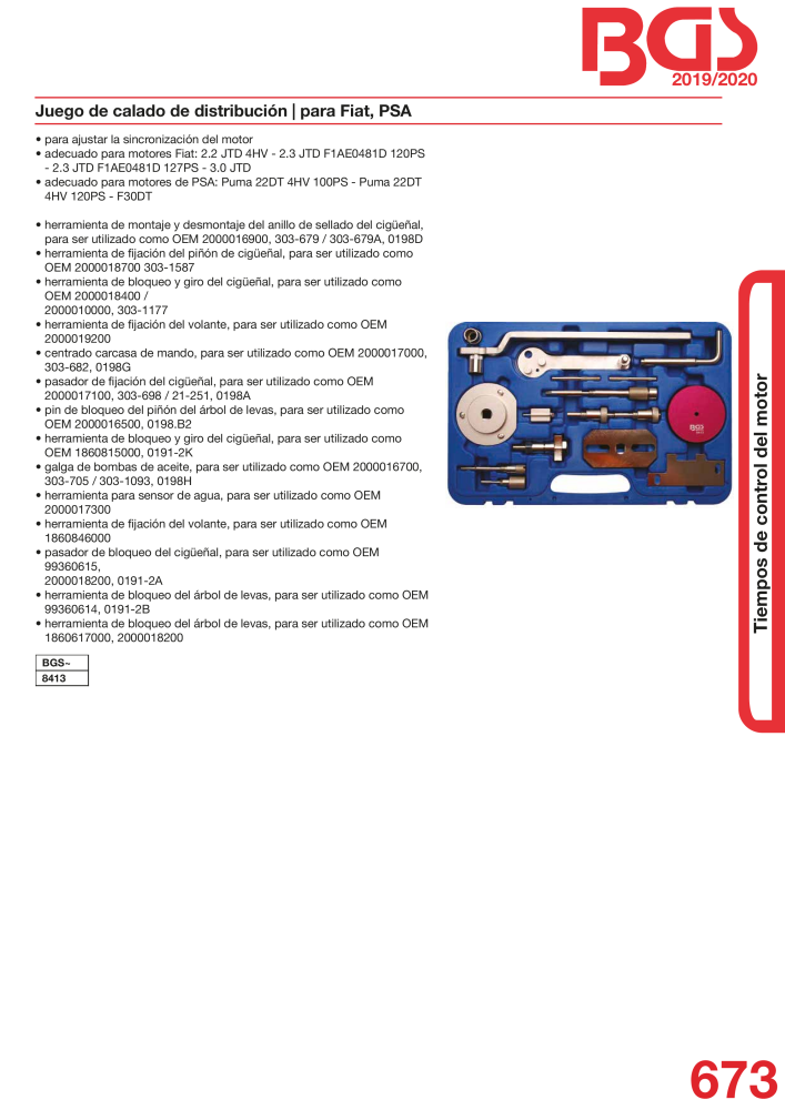 BGS technic catalogo principal Nb. : 19906 - Page 694