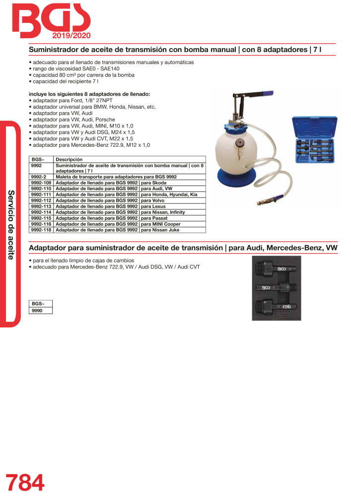 BGS technic catalogo principal NO.: 19906 - Page 805