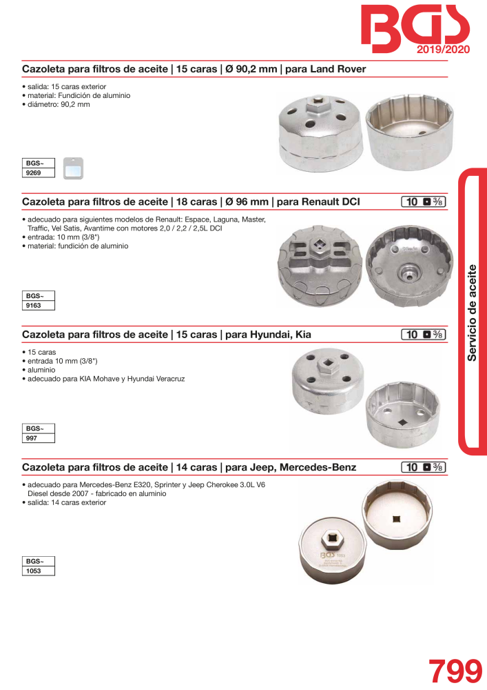 BGS technic catalogo principal NO.: 19906 - Page 820
