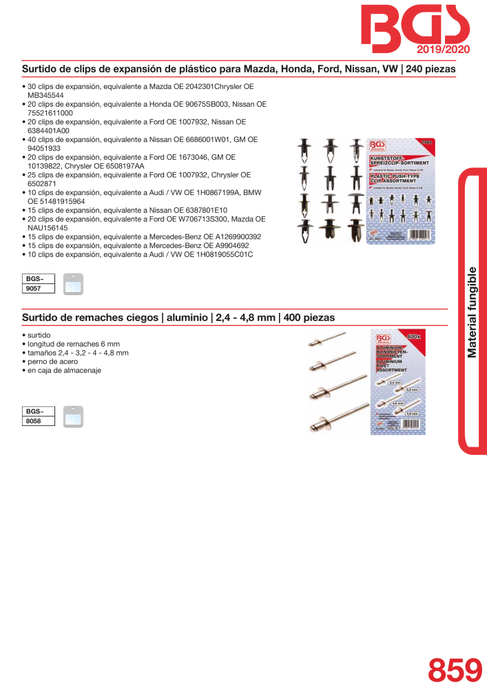 BGS technic catalogo principal Nº: 19906 - Página 880