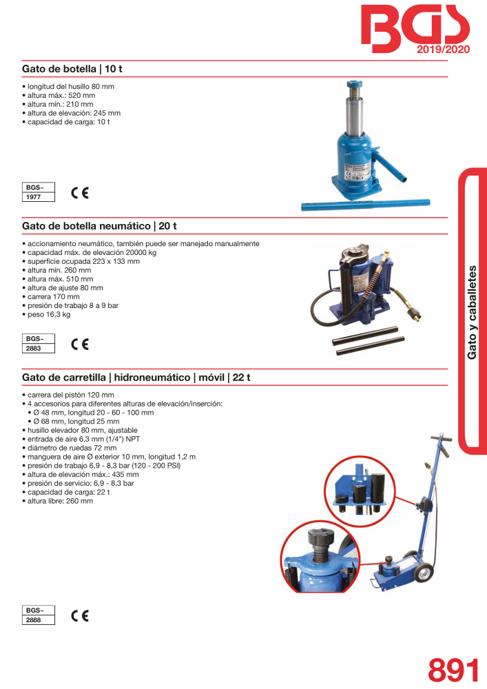 BGS technic catalogo principal NO.: 19906 - Page 912