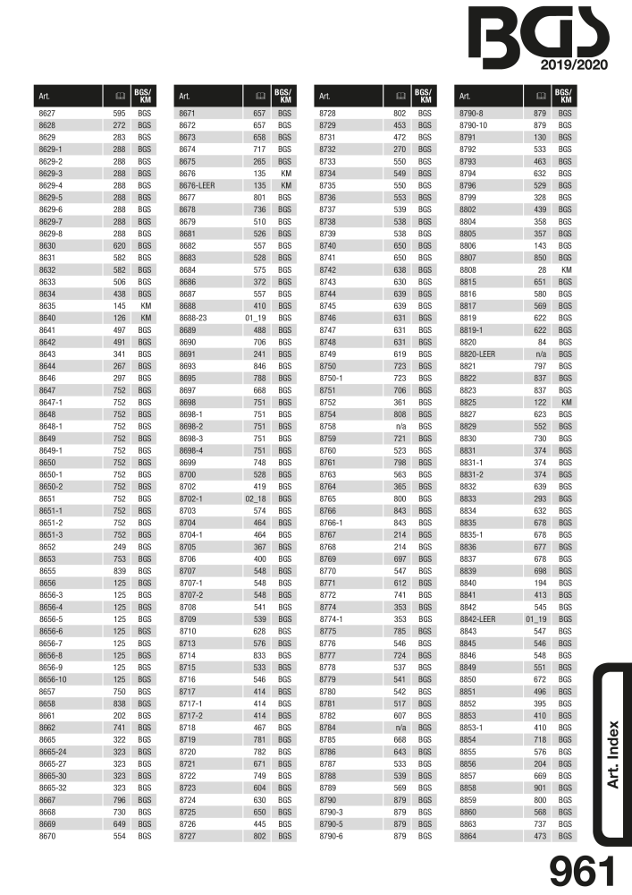 BGS technic catalogo principal Nº: 19906 - Página 982