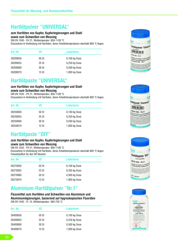 Felder Gmbh Hauptkatalog NR.: 19908 - Seite 24