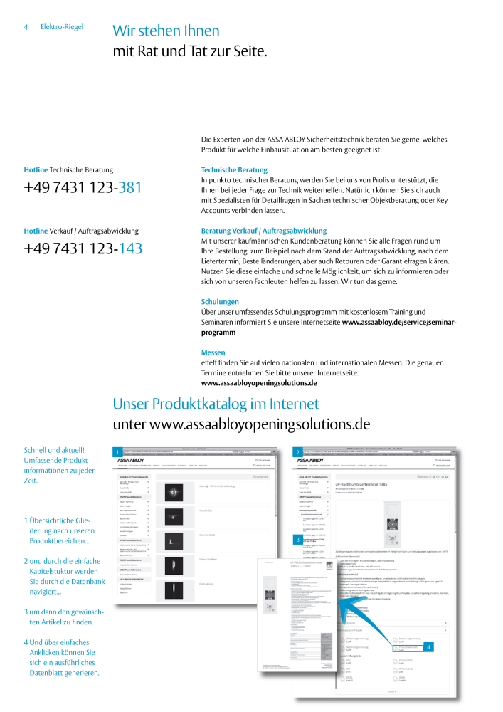 ASSA ABLOY Elektro Riegel NR.: 19958 - Seite 4