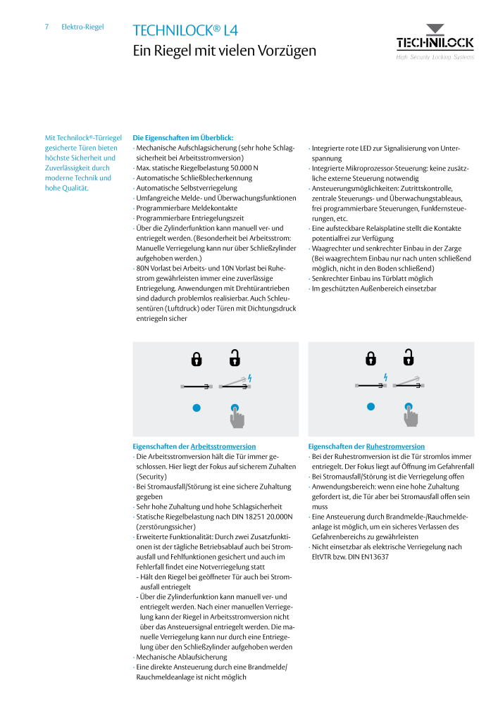 ASSA ABLOY Elektro Riegel NR.: 19958 - Seite 7