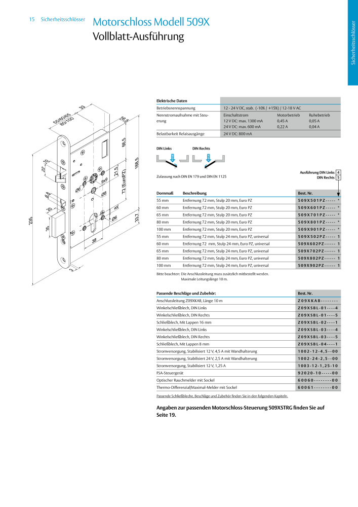 ASSA ABLOY Schlosskatalog NR.: 19959 - Seite 15