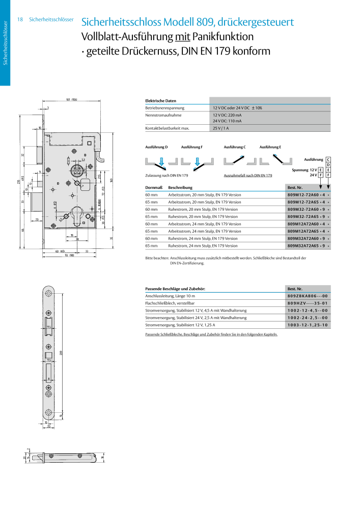 ASSA ABLOY Schlosskatalog NR.: 19959 - Seite 18