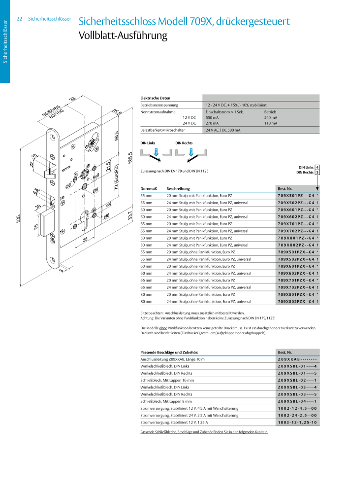 ASSA ABLOY Schlosskatalog NR.: 19959 - Seite 22