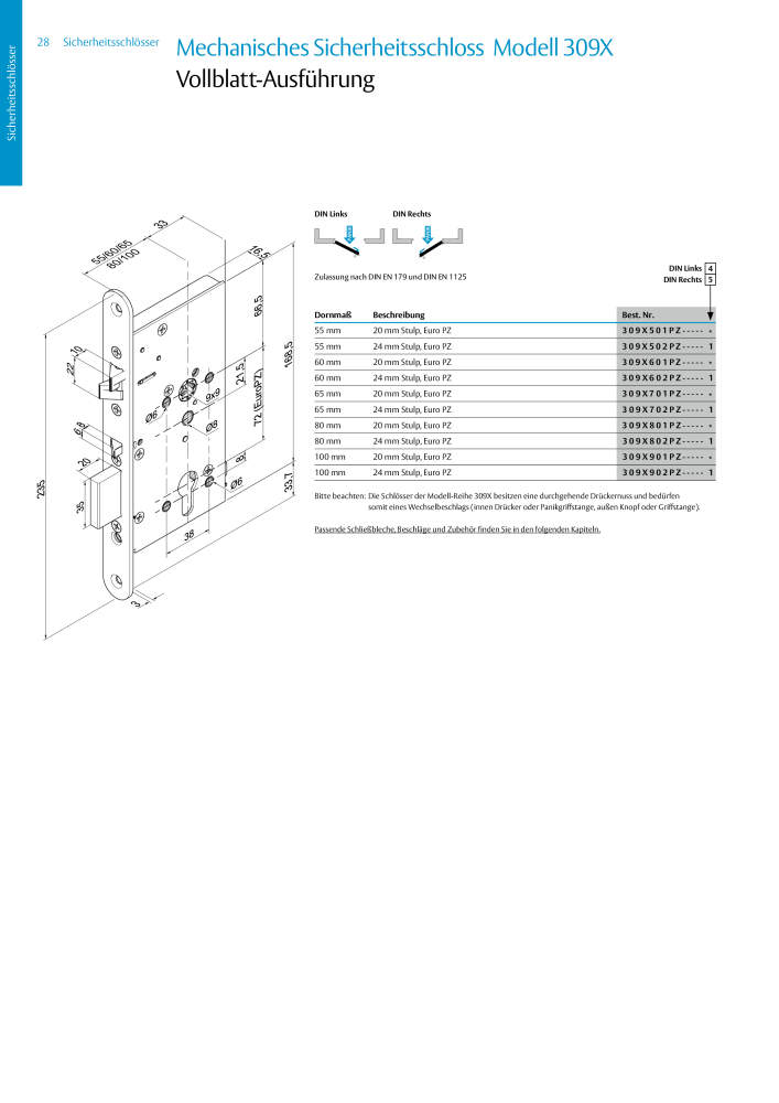 ASSA ABLOY Schlosskatalog NR.: 19959 - Seite 28