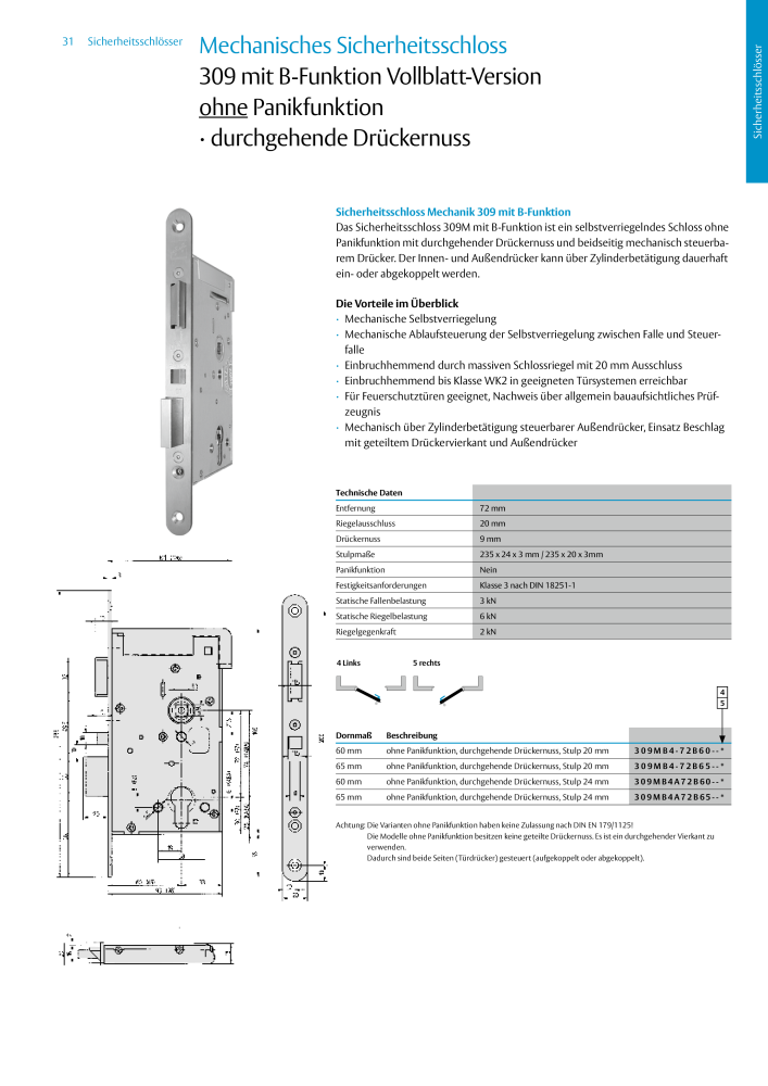 ASSA ABLOY Schlosskatalog NR.: 19959 - Seite 31