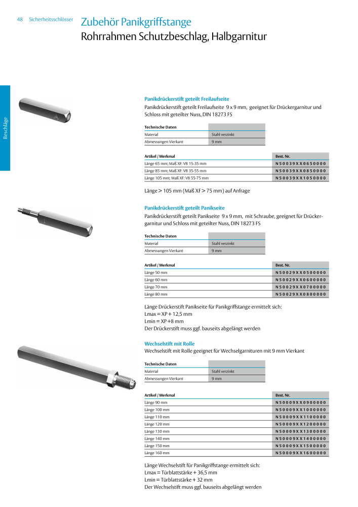 ASSA ABLOY Schlosskatalog NR.: 19959 - Seite 48