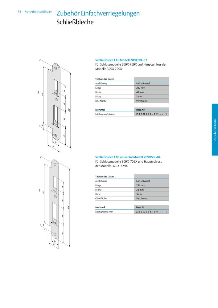 ASSA ABLOY Schlosskatalog NR.: 19959 - Seite 53