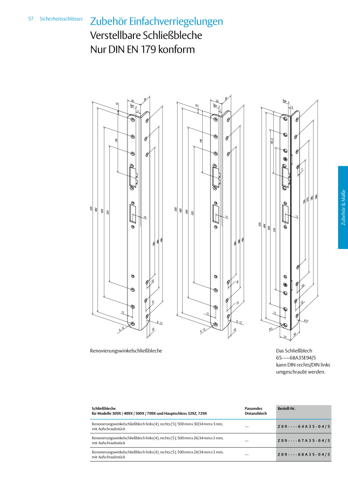 ASSA ABLOY Schlosskatalog NR.: 19959 - Seite 57