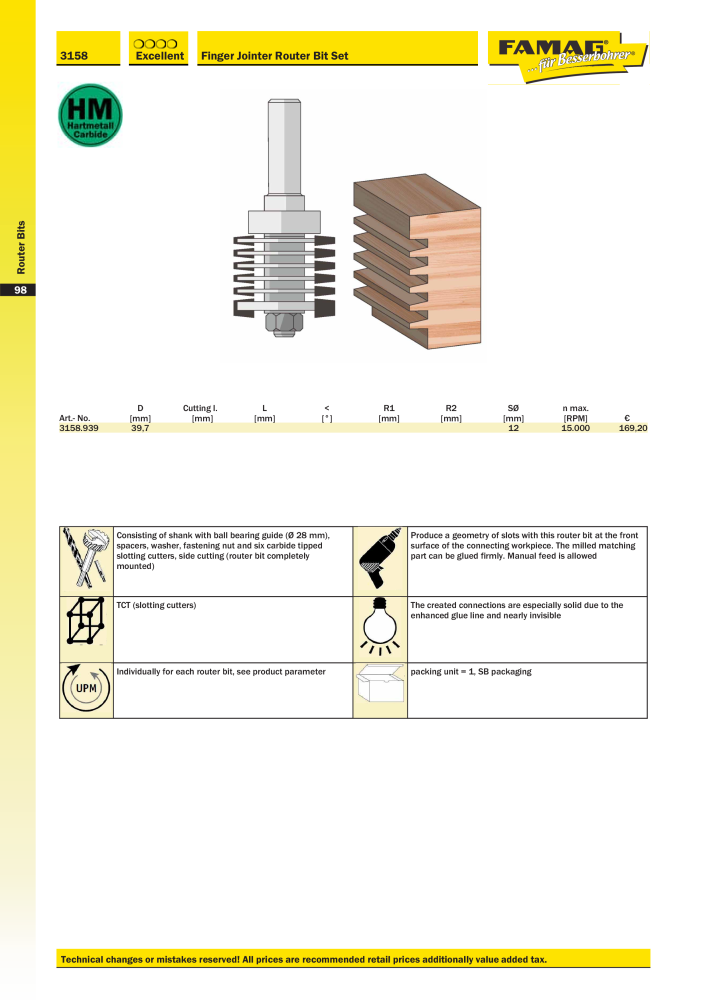 FAMAG main catalog drilling and punching tools NO.: 19969 - Page 100