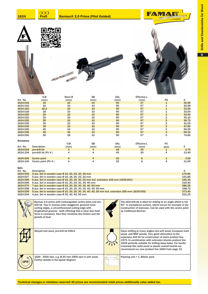 FAMAG main catalog drilling and punching tools NO.: 19969 - Page 11