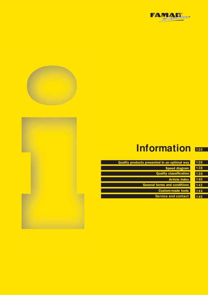 FAMAG main catalog drilling and punching tools NO.: 19969 - Page 127
